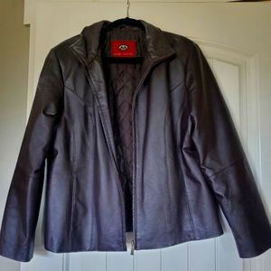 Women's leather jacket